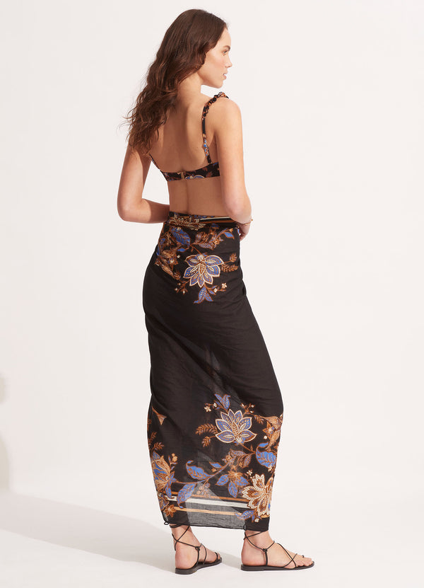 Silk Road Sarong - Black