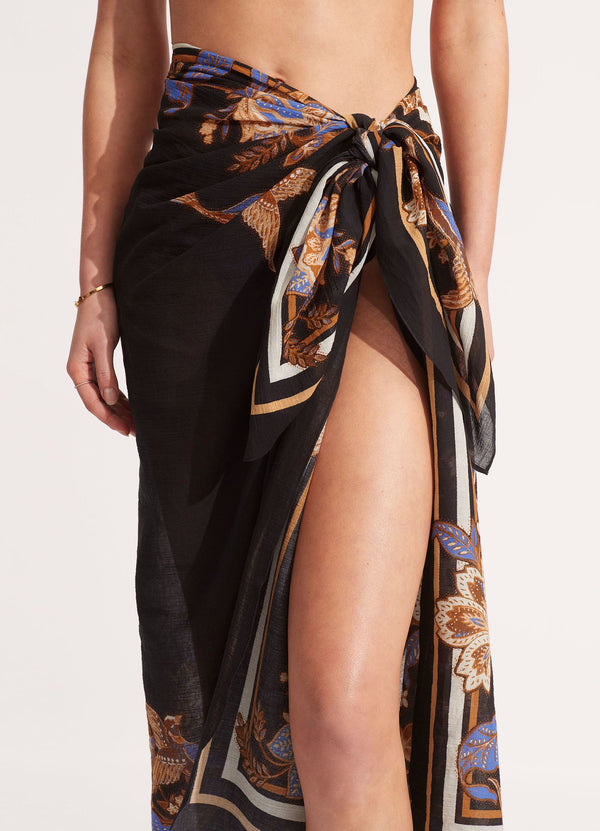 Silk Road Sarong - Black