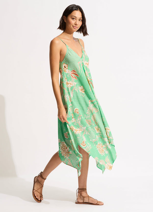 Eden Scarf Dress - Mint