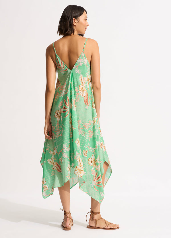 Eden Scarf Dress - Mint