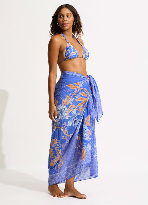 RING TRIM LONG SARONG AZURE ALLURE