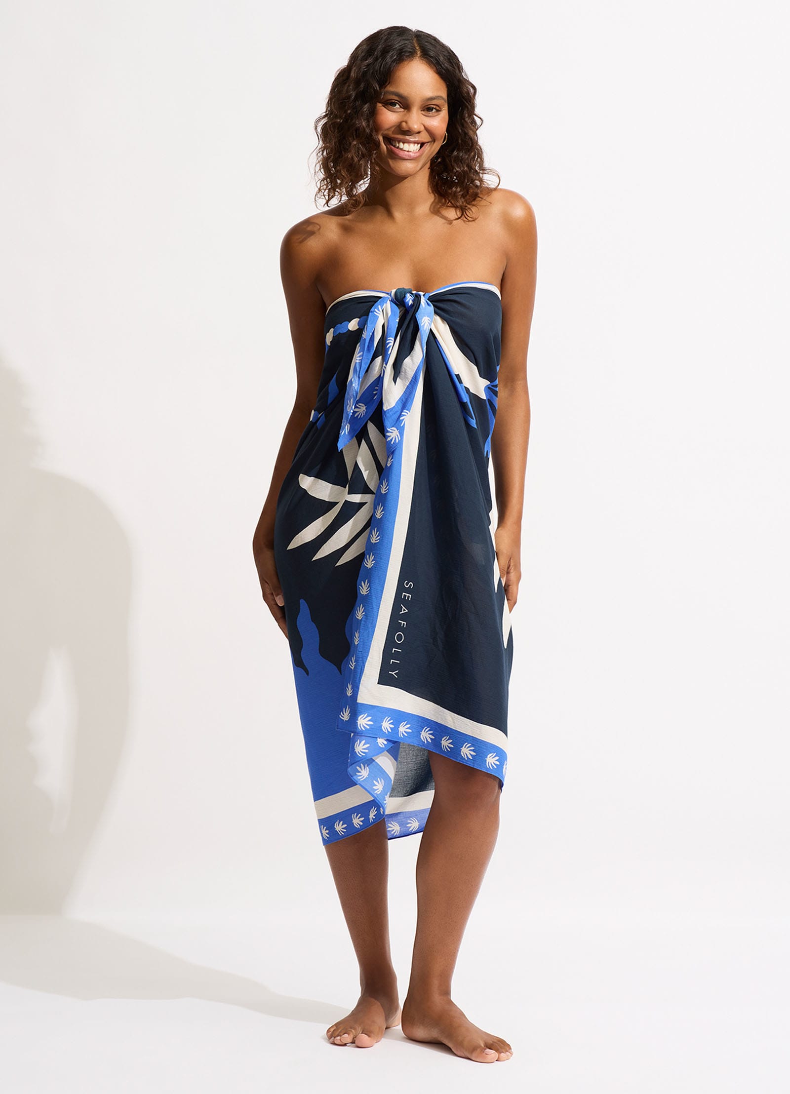 Sarong dress 2024 with straps