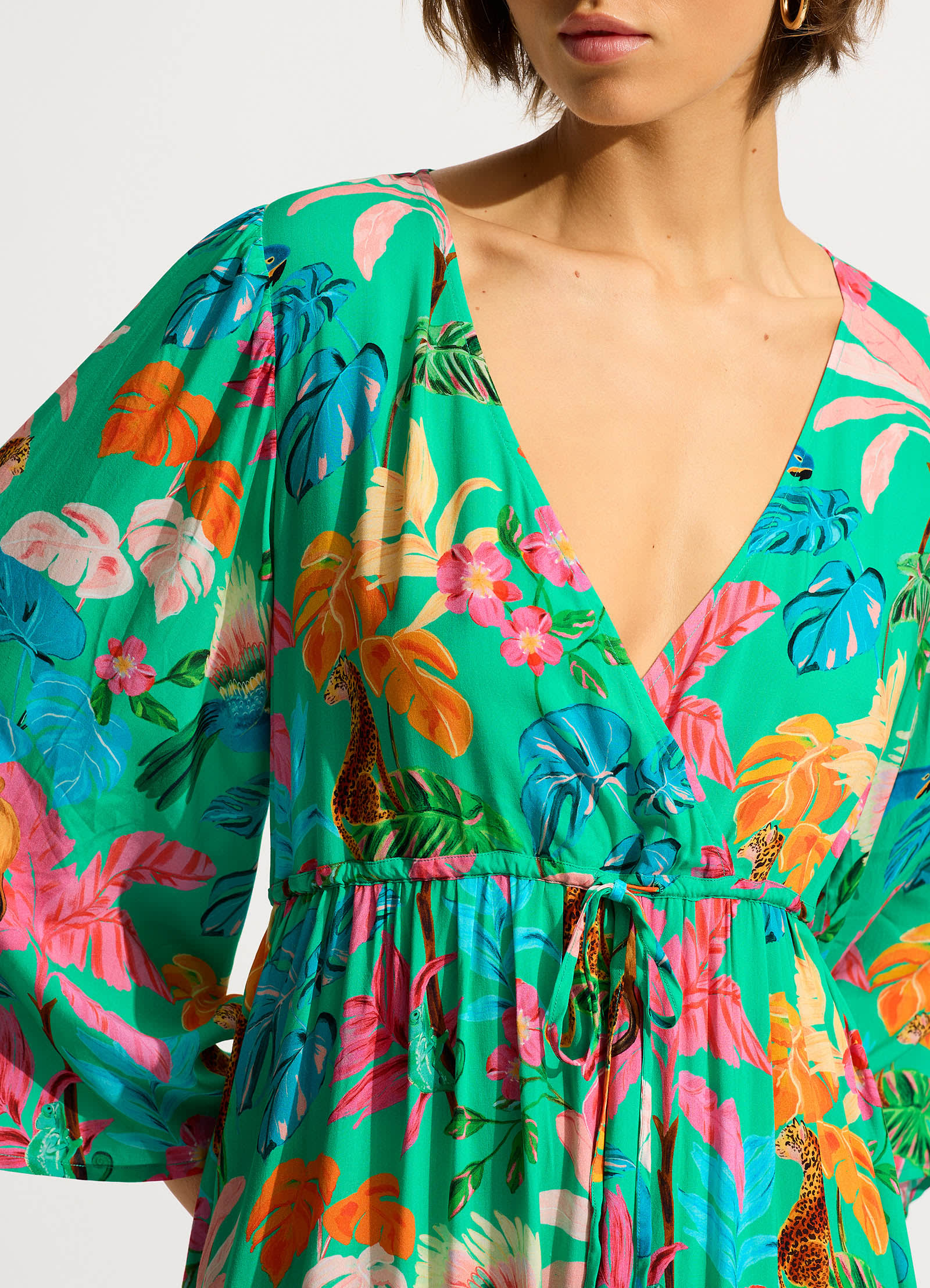 Tropica Maxi Dress - Jade