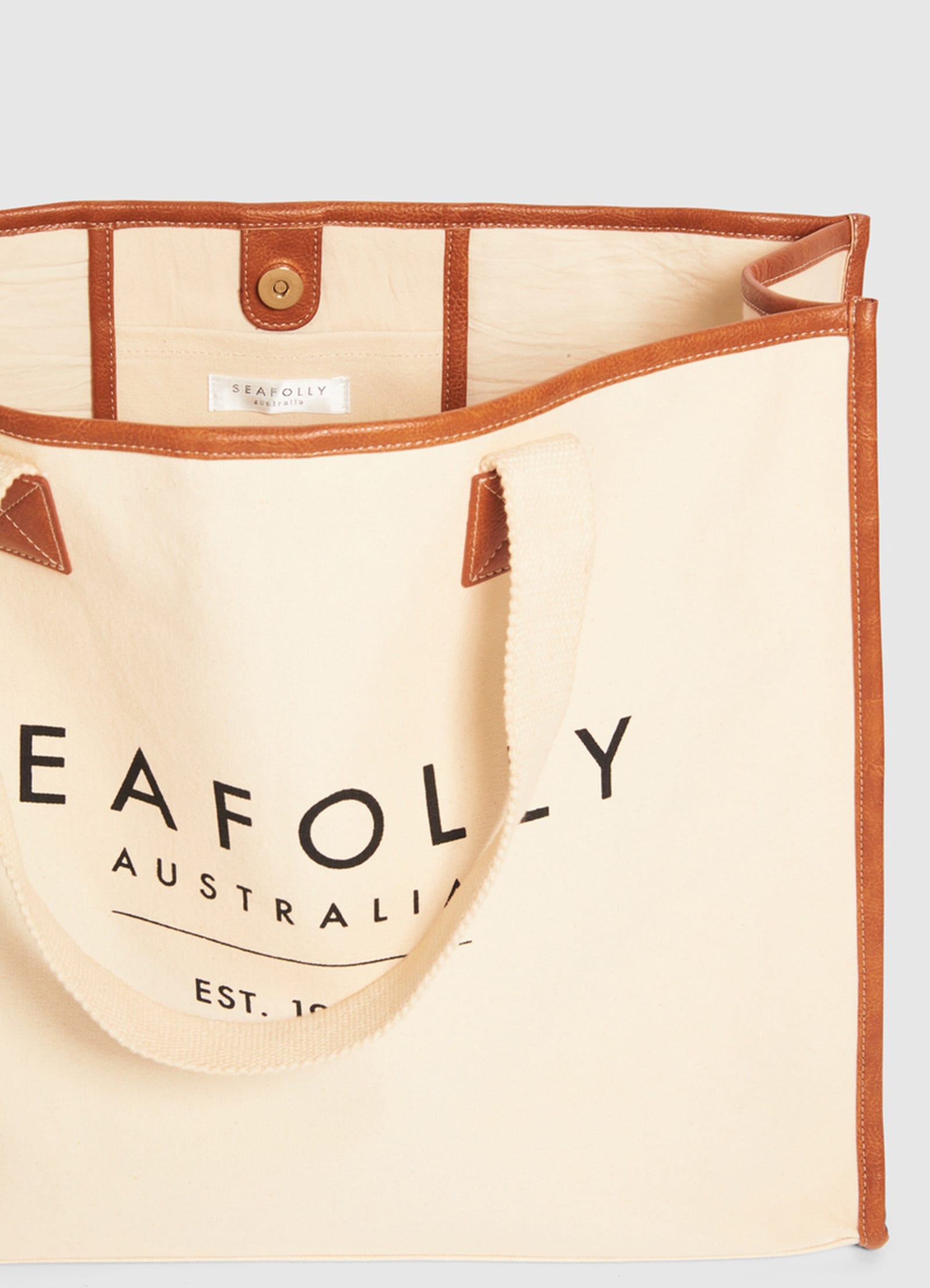 Shop Under The Sea Tote Bag - White by Seafolly | Australian Swimwear Brand  | Splash Swimwear – Splash Swimwear