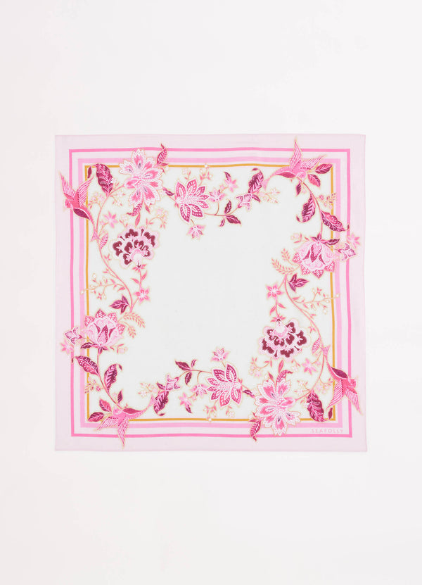 Silk Road Scarf - Parfait Pink