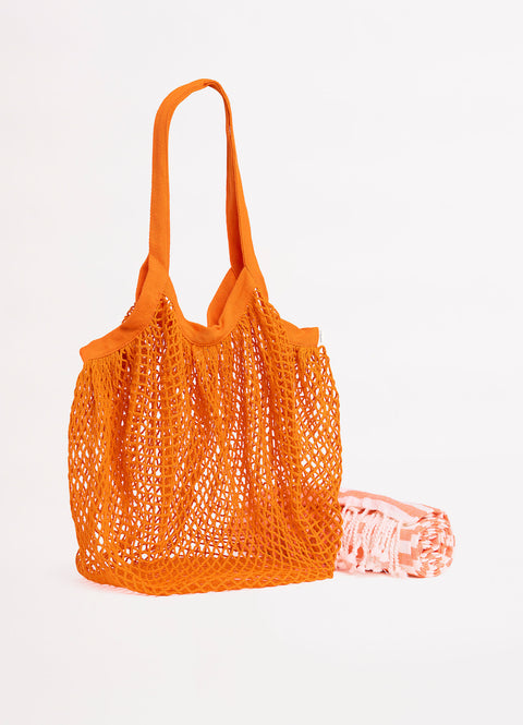 Turkish Towel & Net Bag Set - Mandarin – Seafolly US