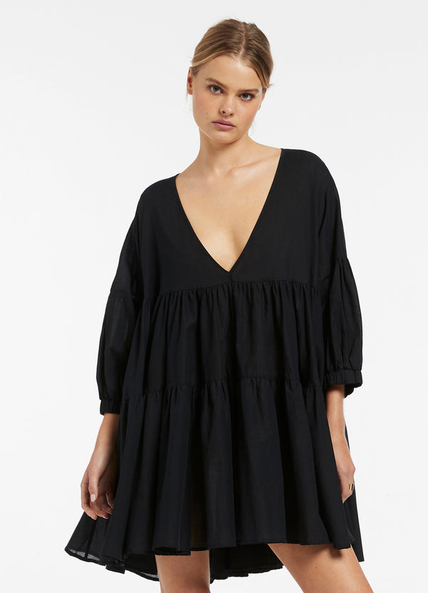 Pantera Cover Up Dress - Black